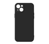 Coque pour iPhone 13 Silicone Semi-Rigide avec Finition Soft Touch Noir