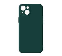 Coque iPhone 13 Silicone Semi-Rigide avec Finition Soft Touch vert