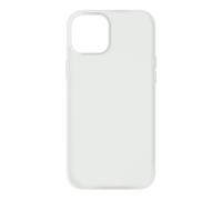 Coque pour iPhone 13 Silicone Semi-rigide Finition Soft-touch Blanc