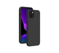 Coque iPhone 13 Silicone SoftTouch Noire Bigben