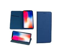 Jaym Étui Folio compatible Apple iPhone 14 Plus – Magnétique, Stand, Rangement cartes – Bleu