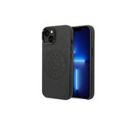 Coque iPhone 14 Plus Karl Lagerfeld Cuir PU Logo Perforé Noir