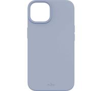 Puro Coque Silicone Icon – Compatible iPhone 14 Plus – Bleu