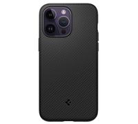 Coque iPhone 14 Plus Souple Compatible MagSafe Spigen Mag Armor MagFit Noir Mat