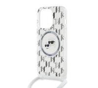 Coque iPhone 14 Pro Max, Bandoulière IML Monogram Crossbody Élégant,