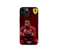 Coque de téléphone - Scuderia Ferrari - Iphone 14 Pro Max - Souple - Silicone - Hamilton
