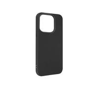 Coque iPhone 14 Pro Max Silicone Flexible Finition Mate Anti-traces noir