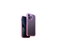 Coque iPhone 14 Pro UNIQ Combat Duo Lilas-Rose