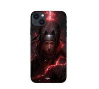 Coque Iphone 15 Itachi Uchiwa Anime 3d Fanart