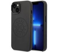 Coque iPhone 15 Plus / iPhone 14 Plus - Karl Lagerfeld Hardcase Cuir Perforé (KLHCP14MFMFWHK) - Noir G