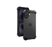 Coque iPhone 16 en Aluminium Aérospatiale Ultra Renforcé Antichoc 3m Arc Pulse Noir