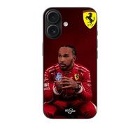 Coque Iphone 16 Hamilton Scuderia Ferrari Official Wallpaper