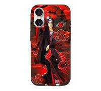 Coque Iphone 16 Plus Demon Slayer Kimetsu No Yaiba Itachi Uchiha Front Rouge