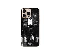 Coque Iphone 16 Pro bts signature nuit etoilé