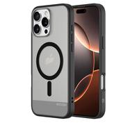 Incase - Coque de protection pour téléphone portable - mince - compatibilité avec MagSafe - polyuréthanne thermoplastique (TPU), polycarbonate - noir