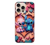 Coque Iphone 16 Pro Max Stitch Angel Coeur Coloré