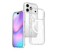 EVETANE Coque iPhone 17 Pro Transparente Compatible Magsafe antichocs