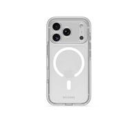 Coque iPhone 18 Pro MagSafe - Série DropTec - Renforcée - Blanc