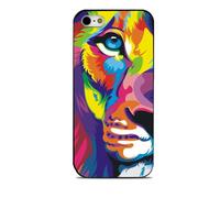 Coque Iphone 5 5s Se The Lion King Painting Silicone Souple (Tpu)