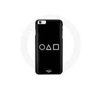 Coque Iphone 6 Carte Squid Game Noir