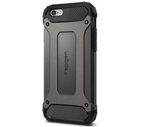 Coque iPhone 6s, Spigen Coque iPhone 6 / 6s [Tough Armor Tech] Ultime Shock-Absorber [Gunmetal] Dual Layer Ultimate Rugged Protection Coque pour iPhone 6s (2015) - Gunmetal (SGP11742)