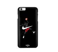 Coque Iphone 7 Nike Jordan Logo Fond Noir