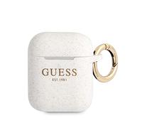 Coque iPhone Airpods Guess Original Silicone Branco