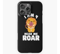 Coque Iphone Samsung Anniversaire Du Lion J'ai 4 Ans, Entends-Moi Rugir, Mignon 4e Anniversaire Lion Blanc Te Compatibilité Pour Étui 19 18 17 16 15 14 Plus Pro Max Galaxy S27 S26 S25 S24 S23 Ultra