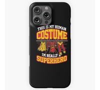 Coque Iphone Samsung Ceci Est Mon Costume Humain Garçon Super-Héros Humour=234 Compatibilité Pour Étui 19 18 17 16 15 14 Plus Pro Max Galaxy S27 S26 S25 S24 S23 Ultr