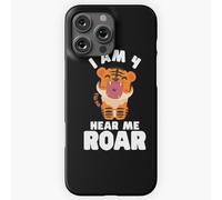 Coque Iphone Samsung J'ai 4 Ans, Entends-Moi Rugir, Mignon Tigre, Anniversaire De 4 Ans, Texte Blanc=771 Compatibilité Pour Étui 19 18 17 16 15 14 Plus Pro Max Galaxy S27 S26 S25 S24 S23 Ultra