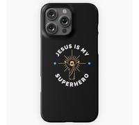 Coque Iphone Samsung Jésus Est Mon Super-Héros=370 Compatibilité Pour Étui 19 18 17 16 15 14 Plus Pro Max Galaxy S27 S26 S25 S24 S23 Ultr