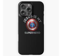Coque Iphone Samsung Jésus Est Mon Super-Héros=525 Compatibilité Pour Étui 19 18 17 16 15 14 Plus Pro Max Galaxy S27 S26 S25 S24 S23 Ultr