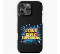 Coque Iphone Samsung Jésus Est Mon Super-Héros-Cool Chrétien=416 Compatibilité Pour Étui 19 18 17 16 15 14 Plus Pro Max Galaxy S27 S26 S25 S24 S23 Ult