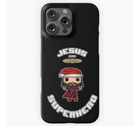 Coque Iphone Samsung Jésus Est Mon Super-Héros Édition Super-Héros De Noël Rétro Vintage=63 Compatibilité Pour Étui 19 18 17 16 15 14 Plus Pro Max Galaxy S27 S26 S25 S24 S23