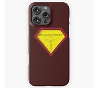 Coque Iphone Samsung Jésus Est Mon Super-Héros, Jésus-Christ Est Mon Super-Héros Citation Chrétienne=548 Compatibilité Pour Étui 19 18 17 16 15 14 Plus Pro Max Galaxy S27 S26 S25 S24 S23 U