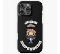 Coque Iphone Samsung Jésus Est Mon Super-Héros Vintage Rétro Hippie Requin Édition=24 Compatibilité Pour Étui 19 18 17 16 15 14 Plus Pro Max Galaxy S27 S26 S25 S24 S23 Ul