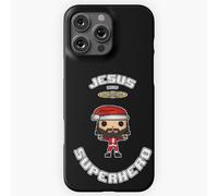 Coque Iphone Samsung Jésus Est Mon Super-Héros Vintage Rétro Père Noël Édition Originale=247 Compatibilité Pour Étui 19 18 17 16 15 14 Plus Pro Max Galaxy S27 S26 S25 S24 S23