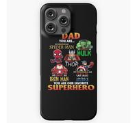Coque Iphone Samsung Papa, Tu Es Notre Super-Héros Préféré=935 Compatibilité Pour Étui 19 18 17 16 15 14 Plus Pro Max Galaxy S27 S26 S25 S24 S23 Ul