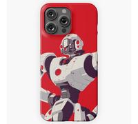 Coque Iphone Samsung Super-Héros, Robot Futuriste Sur Un Rouge=238 Compatibilité Pour Étui 19 18 17 16 15 14 Plus Pro Max Galaxy S27 S26 S25 S24 S23 Ultra
