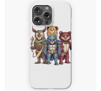 Coque Iphone Samsung Zoo Des Super-Héros : Sauver La Situation =522 Compatibilité Pour Étui 19 18 17 16 15 14 Plus Pro Max Galaxy S27 S26 S25 S24 S23 Ult