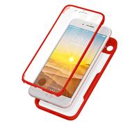 Coque iPhone SE 2022 / 2020 et 8 / 7 Dos Avant Polymère Renforcé Rouge