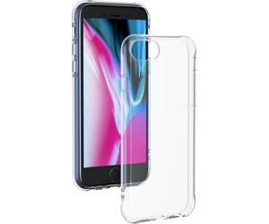 Coque iPhone SE 2022/SE/8/7/6S/6 Silisoft Souple Transparente - Origine France Garantie Bigben