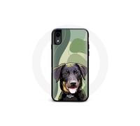 Coque Iphone X - MANIACASE - Souple - Noir - Motif: Vulnerable native breeds - Mixte