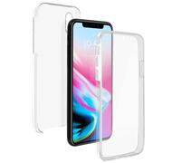 Coque iPhone X / XS Protection intégrale avant + arrière ultra-transparente