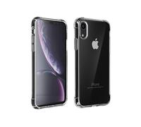 Coque Apple iPhone XR Flexible Antichoc Coins Bumper Transparent