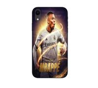 Coque Maniacase pour iPhone XR Kylian Mbappe Real Madrid Wallpaper