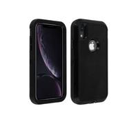 Coque iPhone XR Protection Rigide Multi-couches Bumper Antichocs - Noir