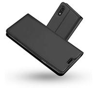 Coque iPhone XR,Radoo Ultra Mince en Cuir PU Premium Housse à Rabat Portefeuille Coque Étui de Protection Bumper Folio à Clapet avec [Fente pour Carte] pour Apple iPhone XR 6.1 Pouces (Gris Noir)