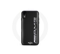 Coque Iphone XS Amg Carbone Logo
