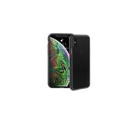 Coque pour iPhone X / Xs Modèle Tenc Air avec Coins Renforcés Just Mobile Noir transparent